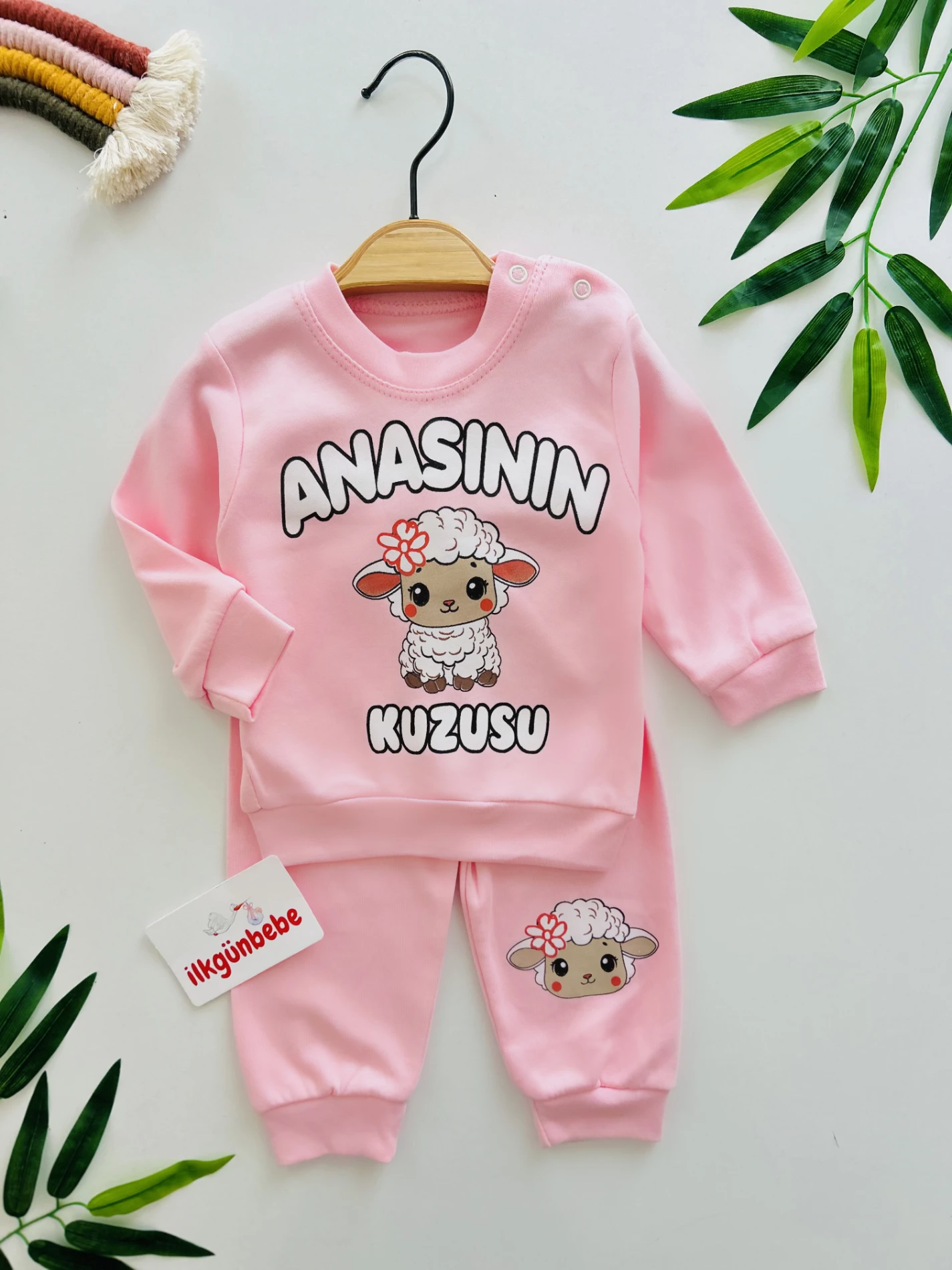 Anasının Kuzusu 2’li Pamuklu Takım