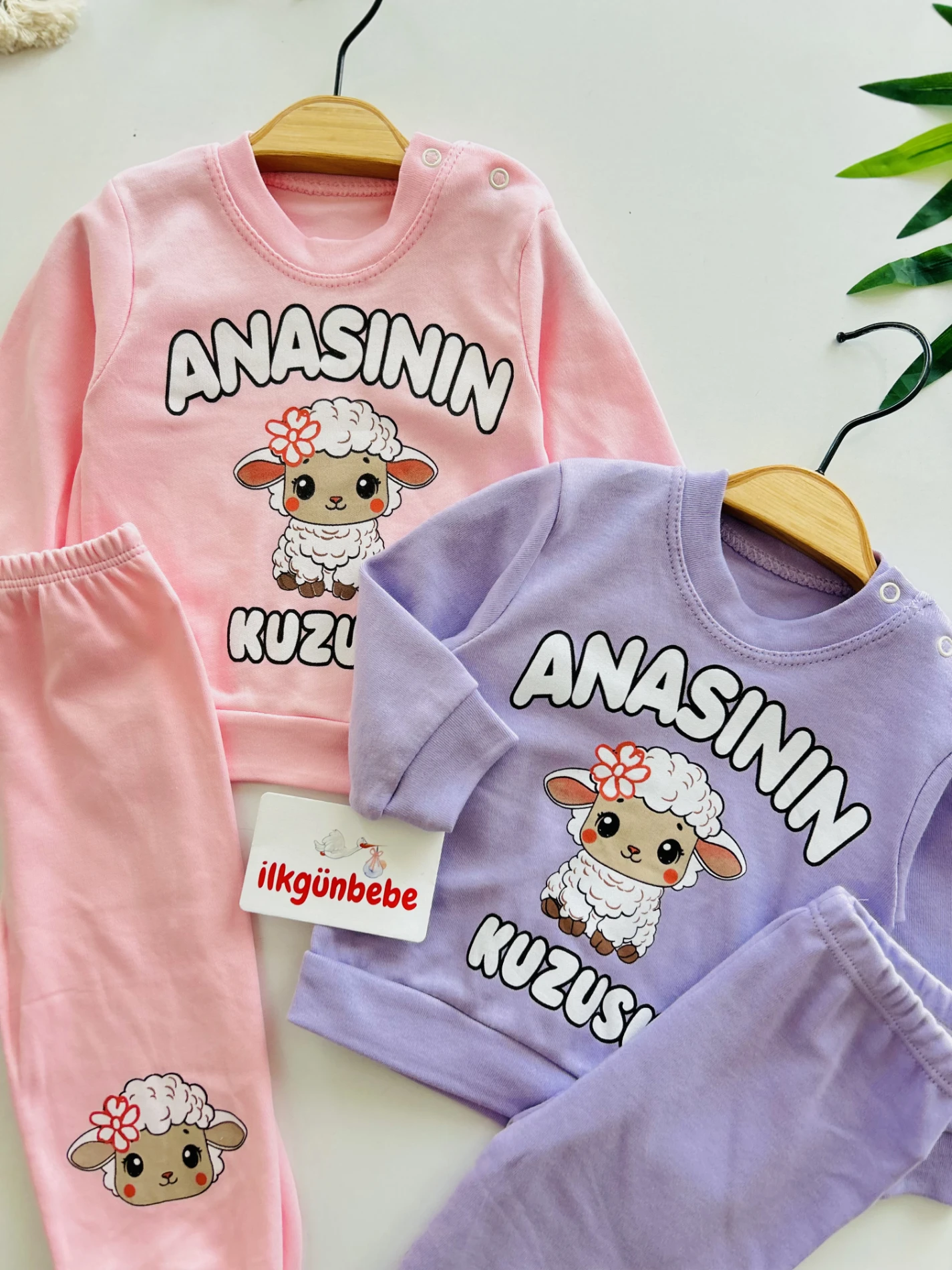 Anasının Kuzusu 2’li Pamuklu Takım