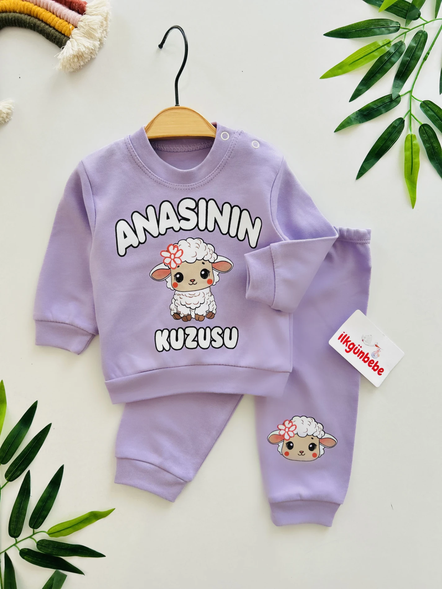 Anasının Kuzusu 2’li Pamuklu Takım