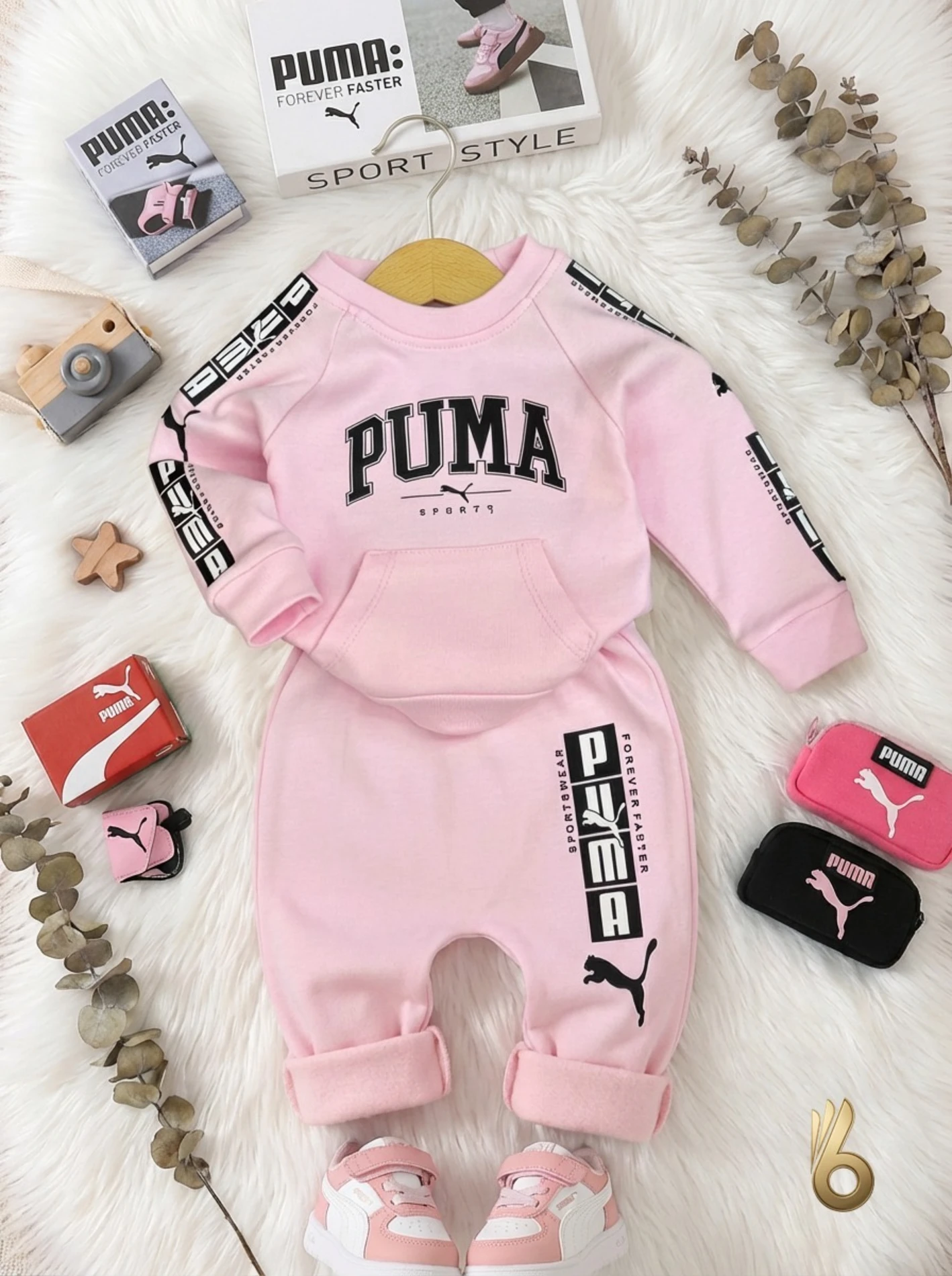 Marka Mevsimlik 2’li Unisex Takım