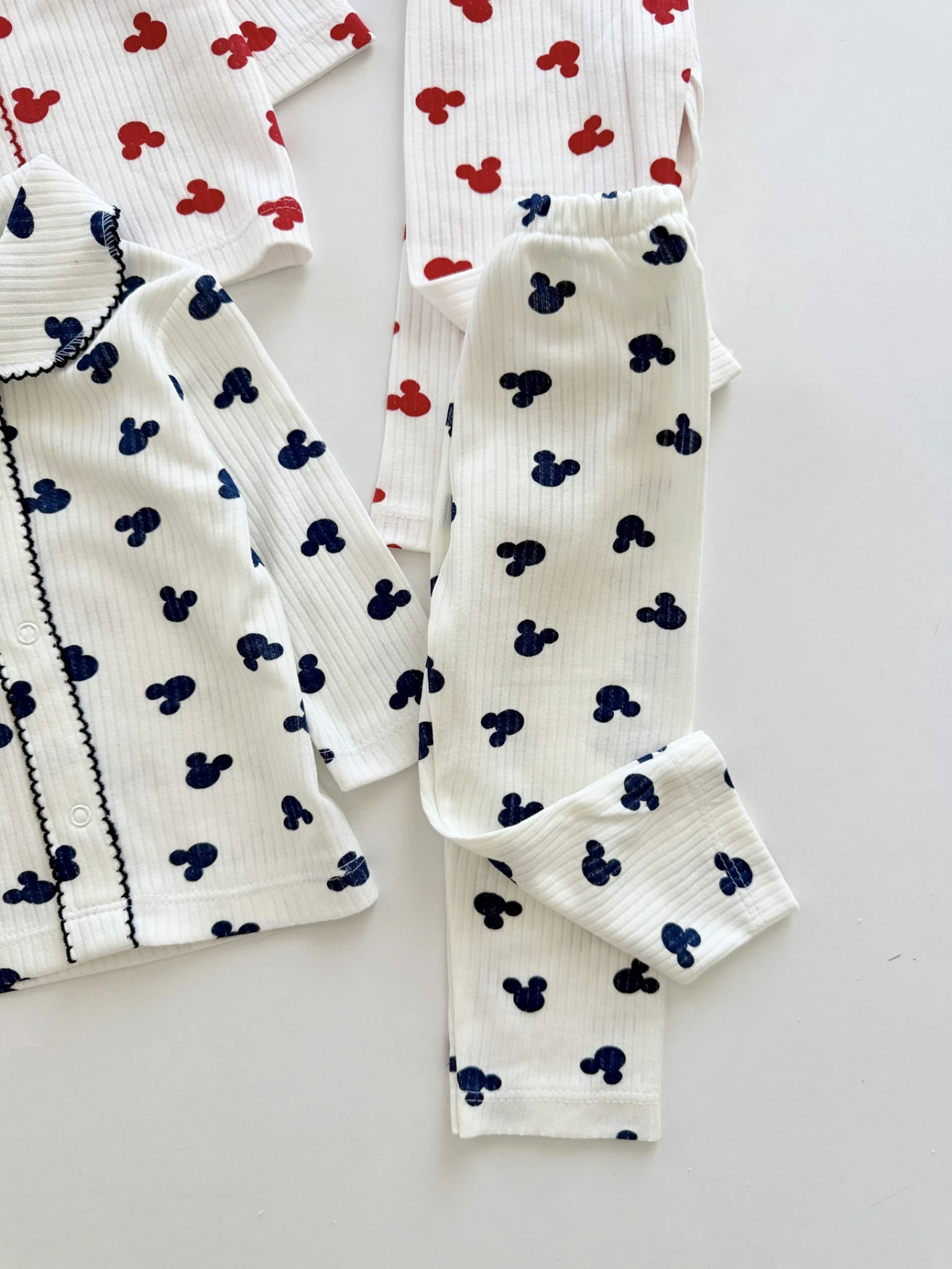 Bebe Yakalı %100 Pamuk Pijama Takımı