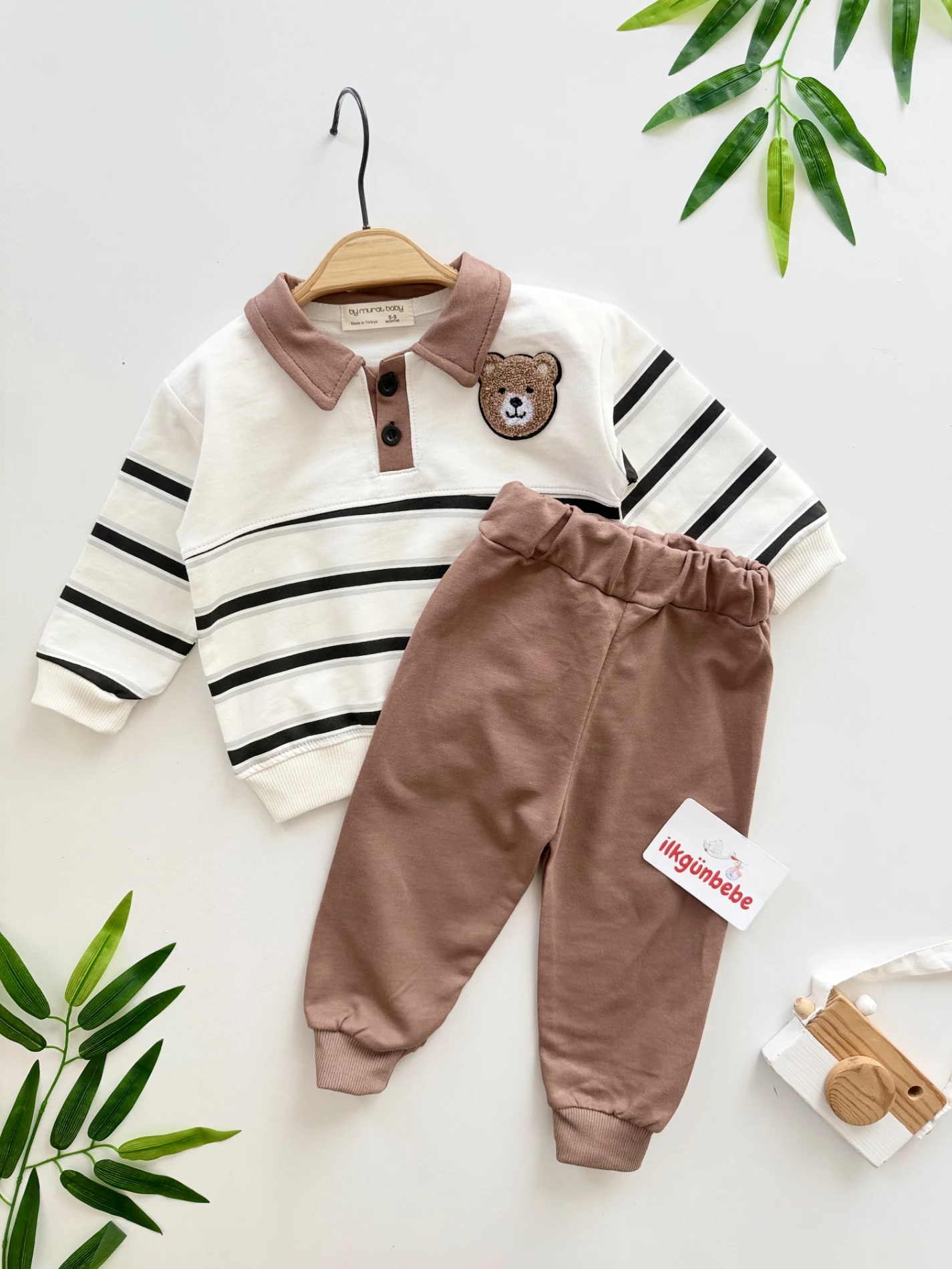 Teddy Çizgili Mevsimlik 2’li Takım