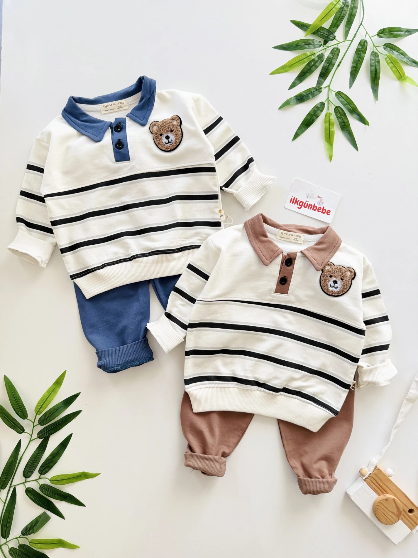 Teddy Çizgili Mevsimlik 2’li Takım