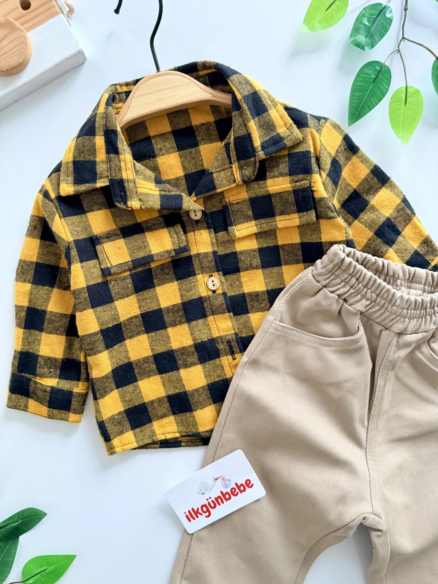 Ekose Oduncu Gömlekli Cool 2’li Takım