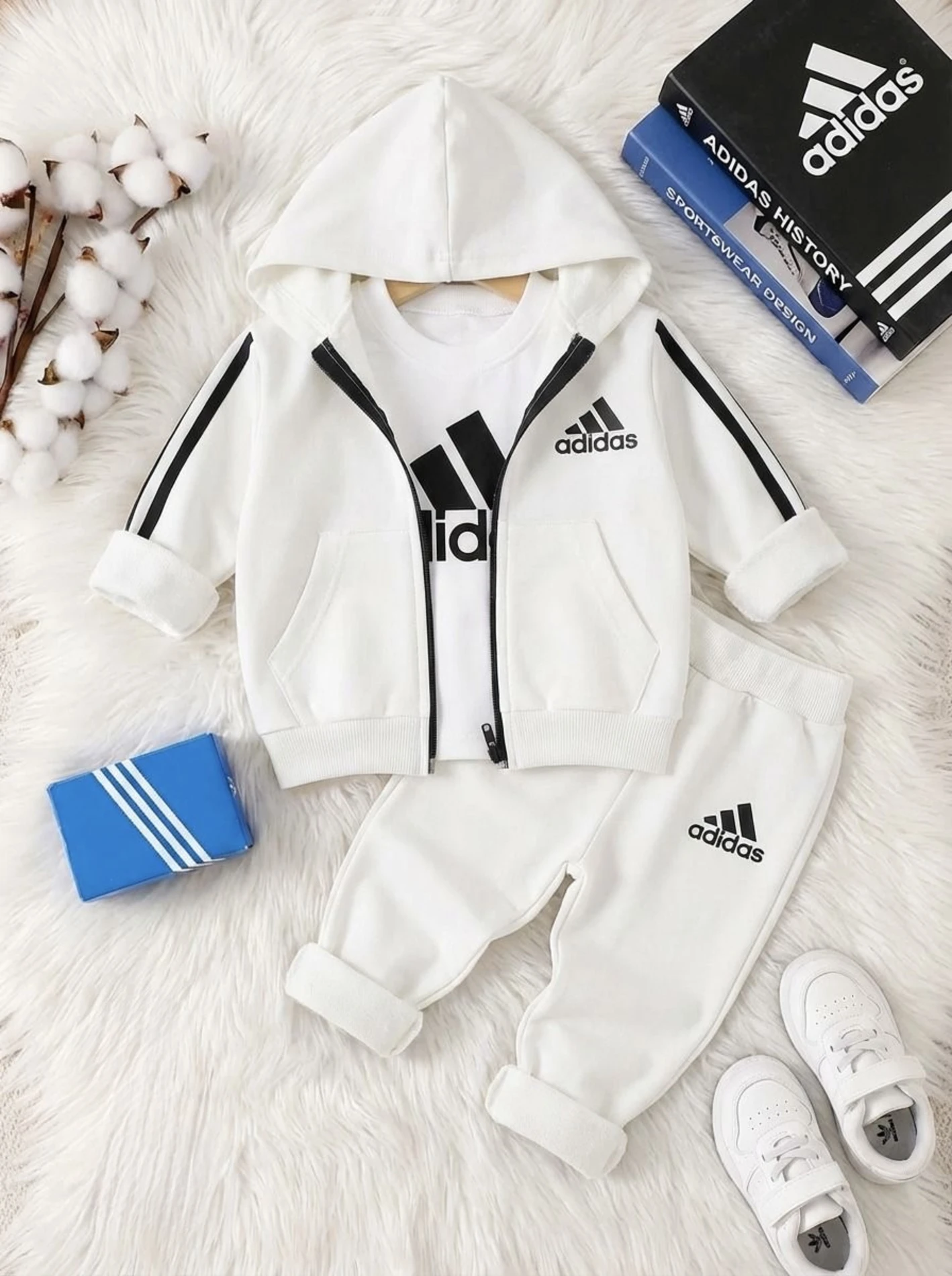 Marka Bodyli Hırkalı 3’lü Mevsimlik Takım