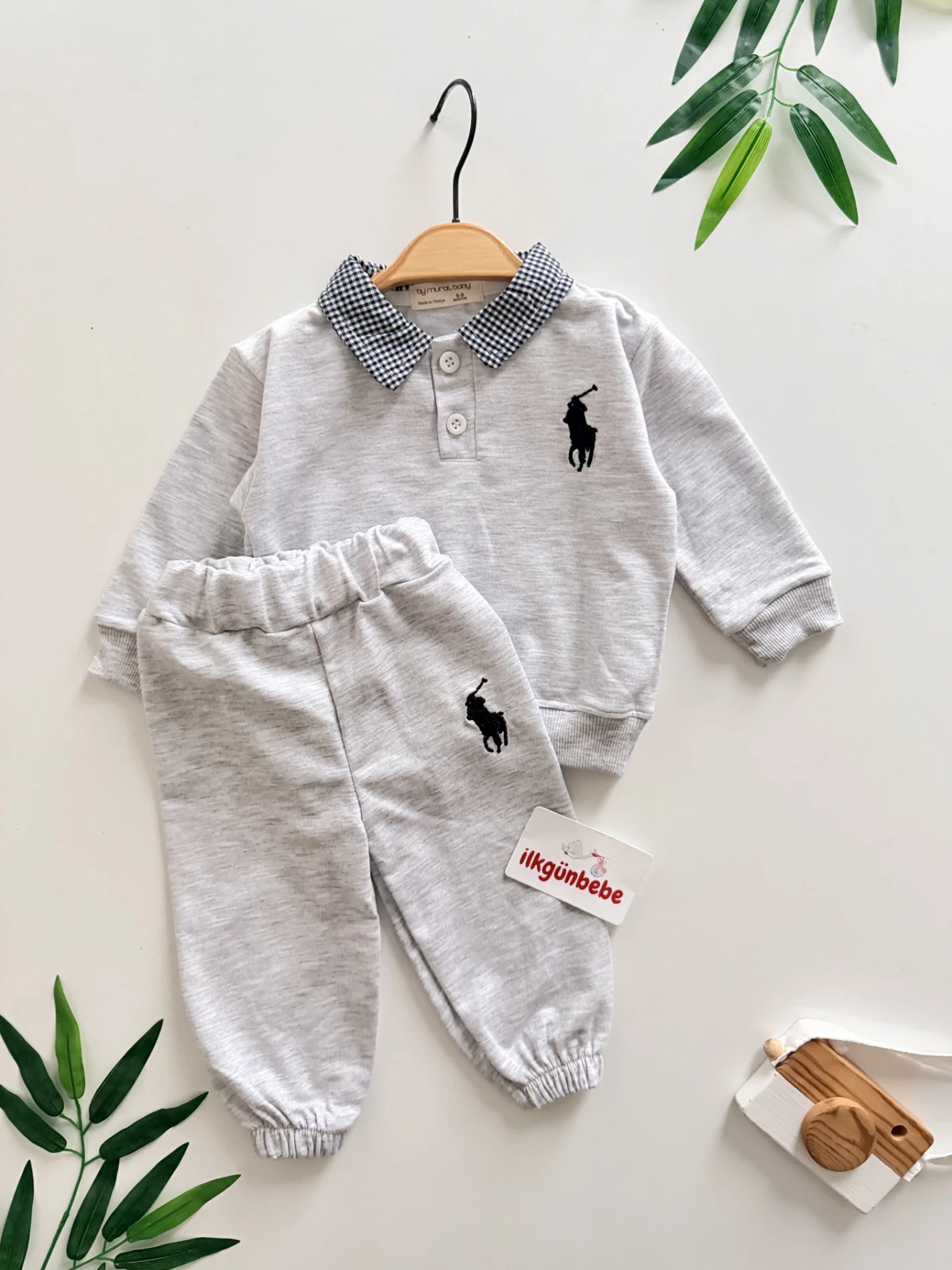 Marka Polo Yakalı 2 İp Mevsimlik 2’li Takım