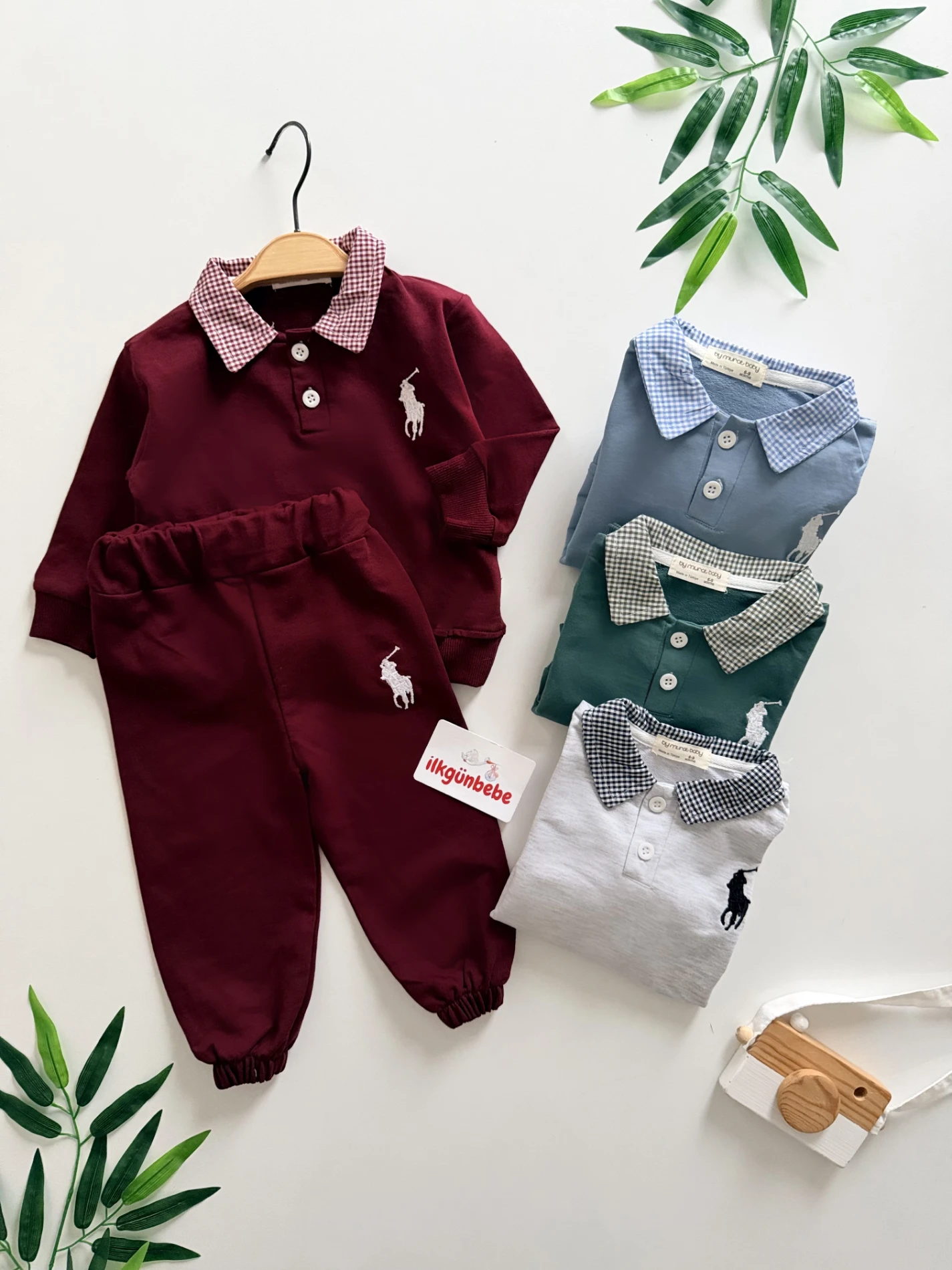 Marka Polo Yakalı 2 İp Mevsimlik 2’li Takım