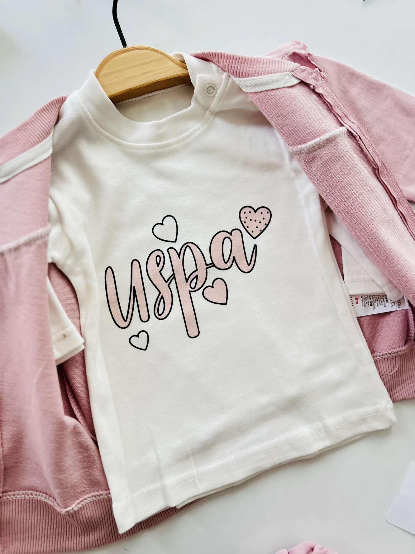 Marka Hırkalı 3 Parça %100 Pamuk Takım