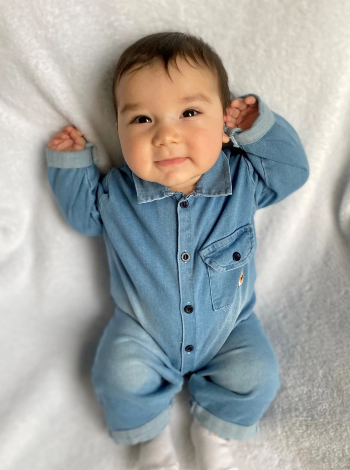 Likralı Esnek Ahşap Kumaş Kot Tulum