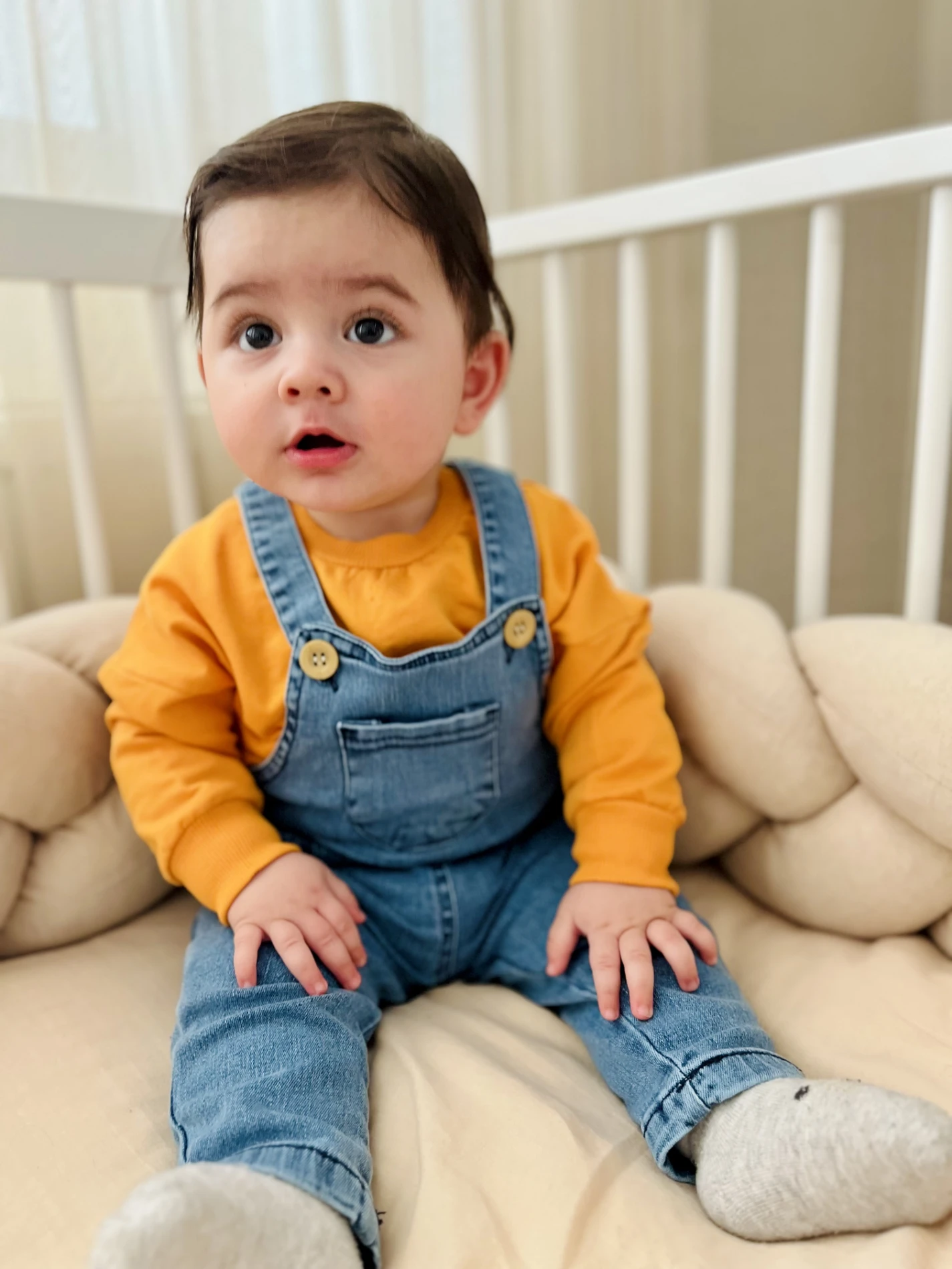 Likralı Yumuşacık Denim Esnek Kot Salopetli Sweatli 2’li Cool Unisex Takım