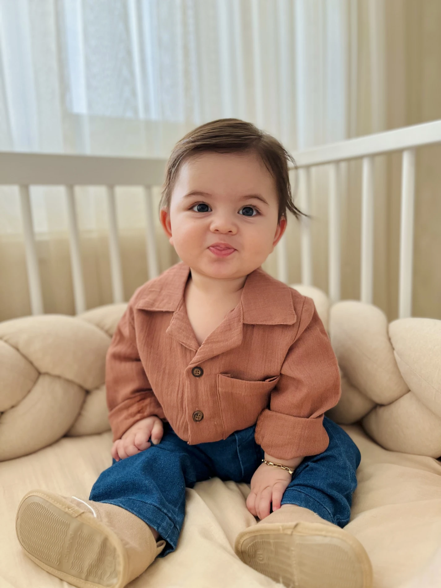 Müslin Kumaş Cepli Gömlekli Likralı Esnek Kumaş Pantalonlu %100 Pamuk Premium Kalite 2’li Takım