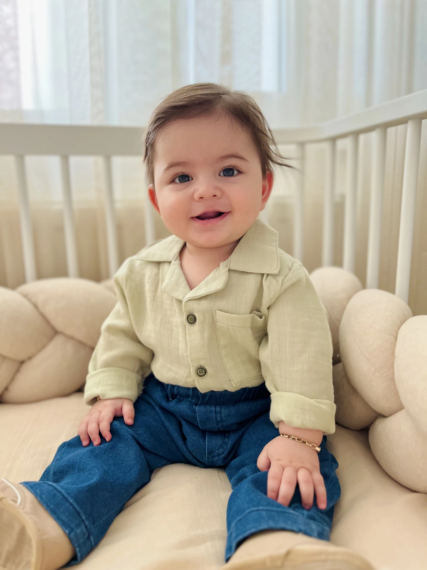 Müslin Kumaş Cepli Gömlekli Likralı Esnek Kumaş Pantalonlu %100 Pamuk Premium Kalite 2’li Takım