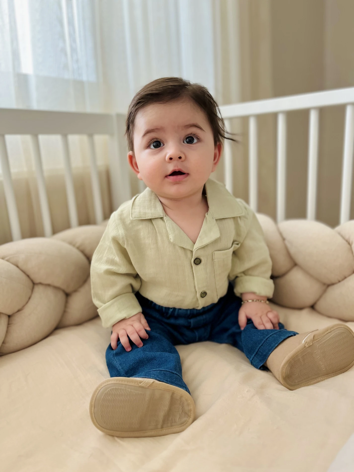 Müslin Kumaş Cepli Gömlekli Likralı Esnek Kumaş Pantalonlu %100 Pamuk Premium Kalite 2’li Takım