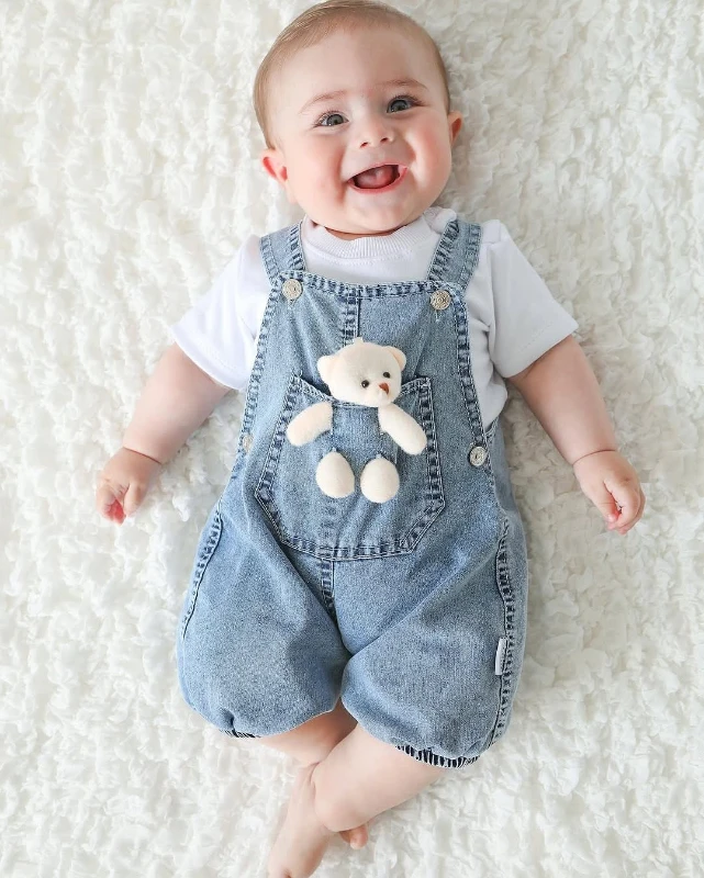 Oyuncak Ayılı Unısex Badili Kot Slopet