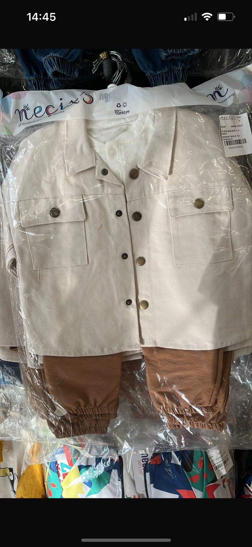 Enjoying  Sunny Days Arkası Baskılı Premium Kalite Ceket Cep Detaylı Pantalonlu Kısa  Kollu Badili 3’lü Tarz Takım ) ÜRÜNÜN PANTALONU KAHVERENGİDİR ) 