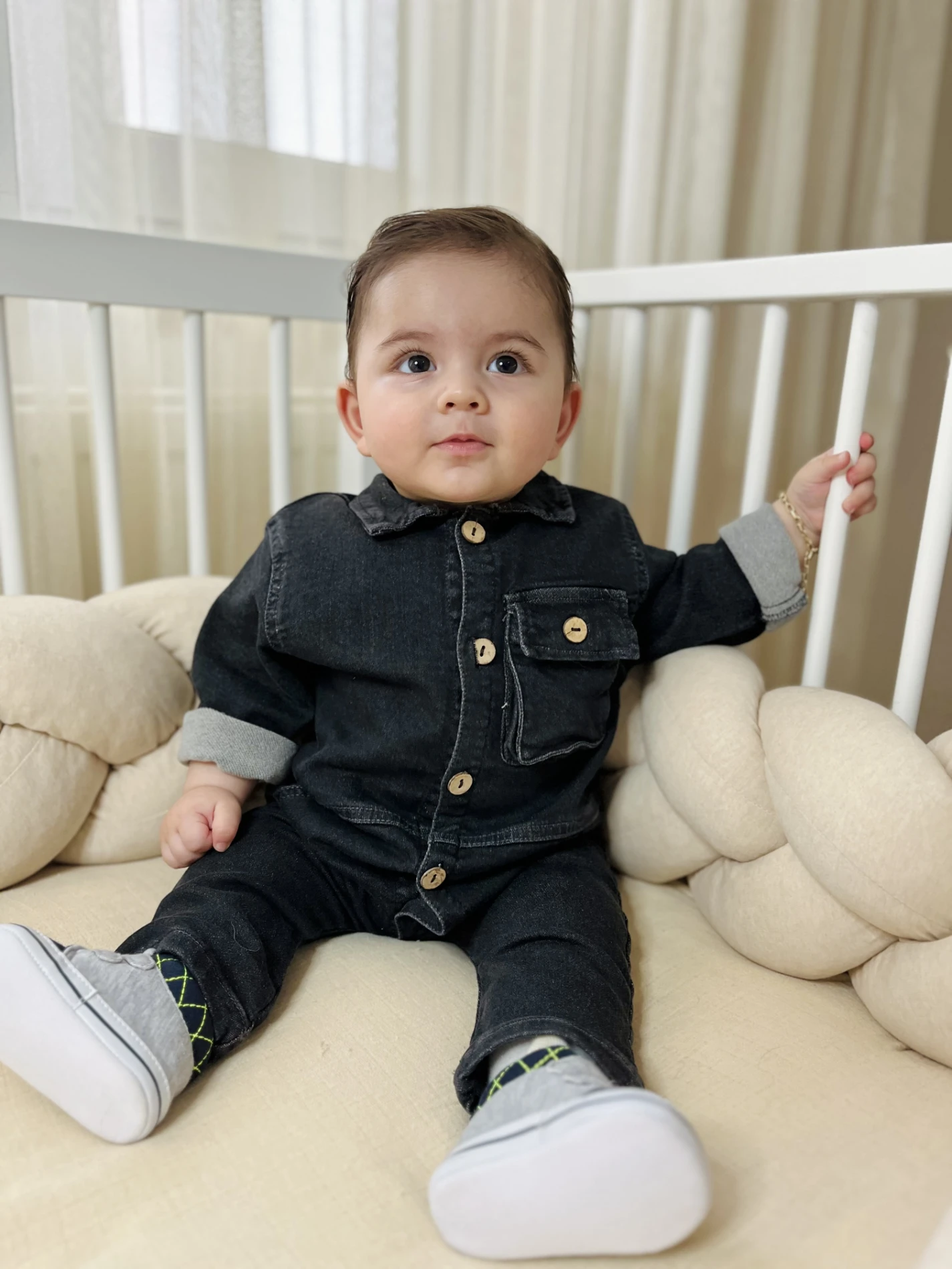 Likralı Yumuşacık Lacos Yaka %100 Pamuk Premium Kalite Likralı Esnek Unisex Kot Tulum