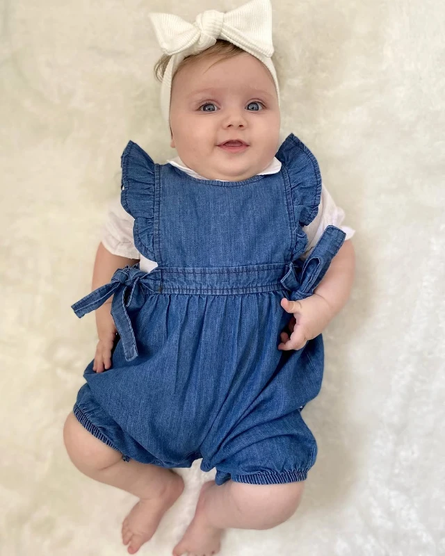 Pera Yandan Bağlamalı Tulumlu Keten Gömlekli Yazlık Set