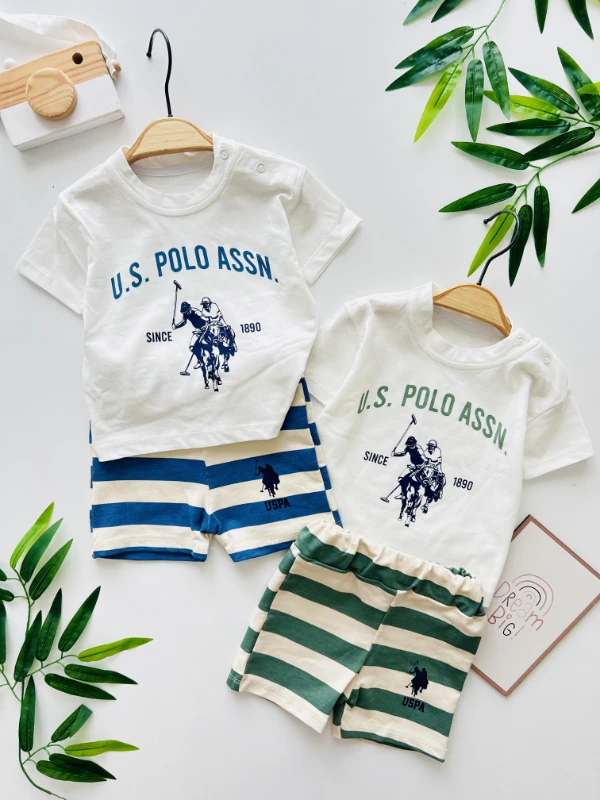 Marka Şortlu Tişörtlü Yazlık Takım