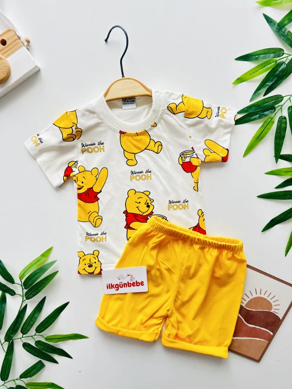 Winnie The Pooh Baskılı 2’li Takım
