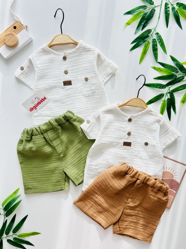 Premium Kalite Müslin Kumaş Takım