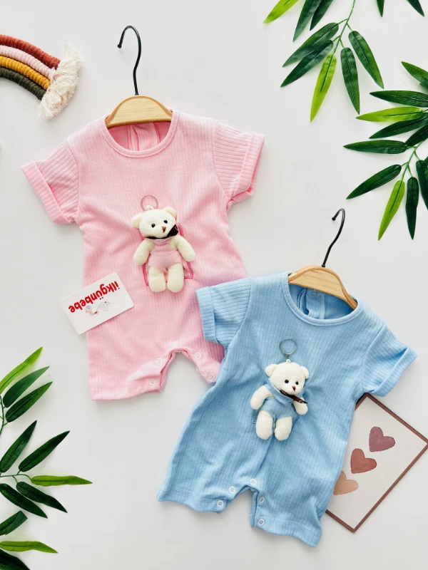 Oyuncak Ayıcıklı Yazlık Tulum