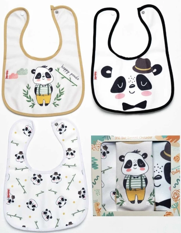  3 Parça Kutulu Önlük