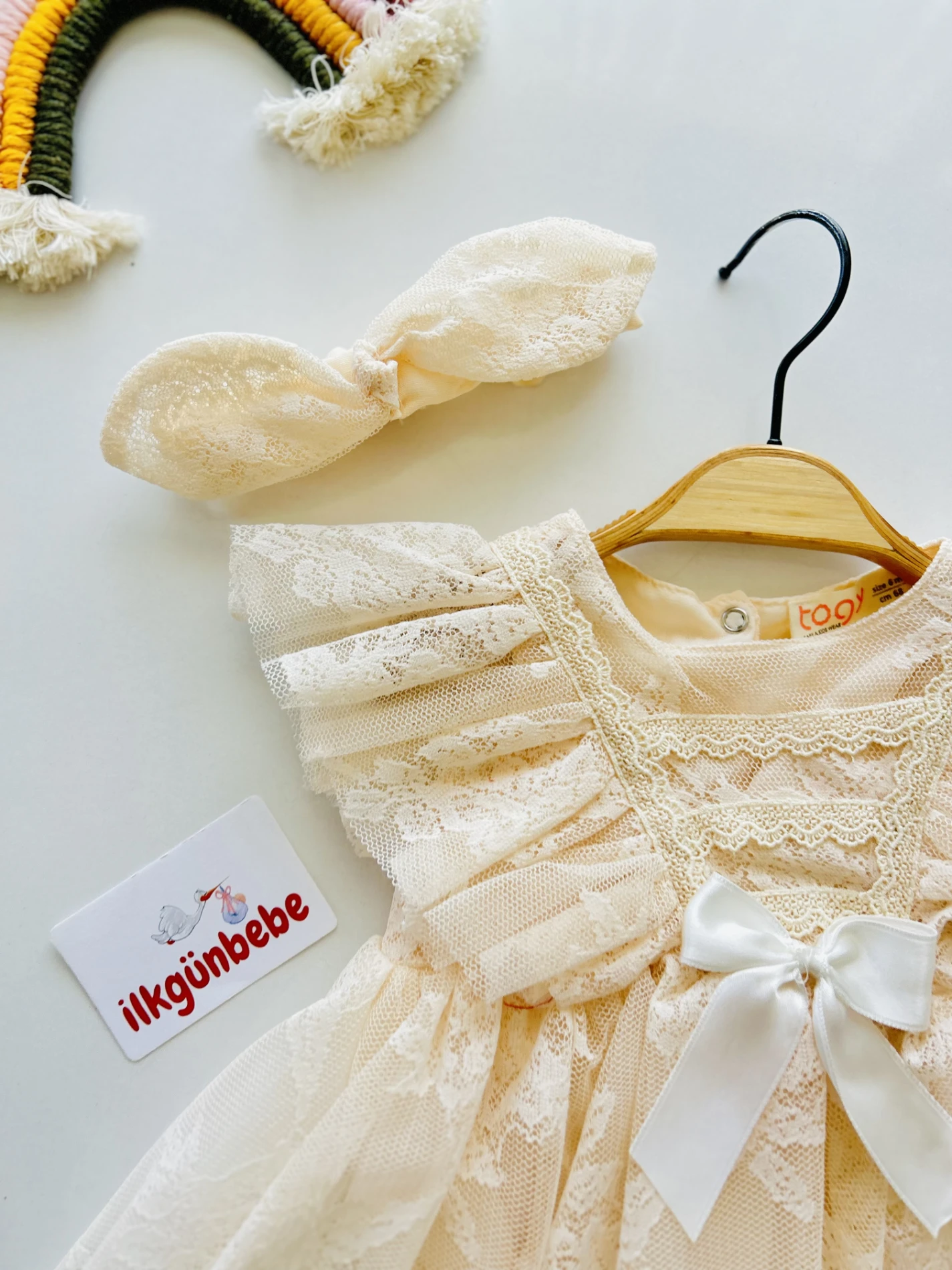 Ahsen Dantel Detaylı  Bodysuit Özel Gün Elbise