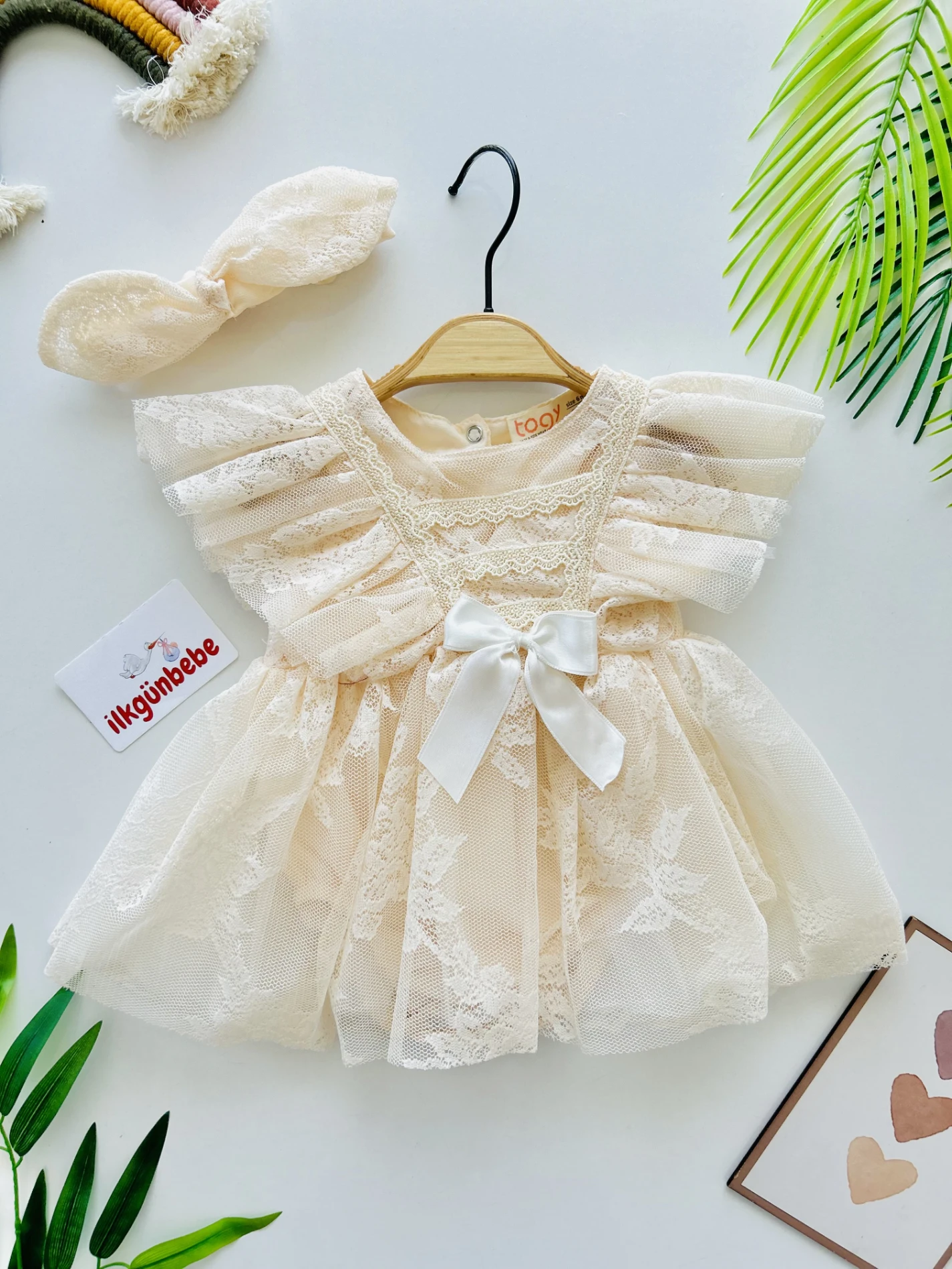 Ahsen Dantel Detaylı  Bodysuit Özel Gün Elbise