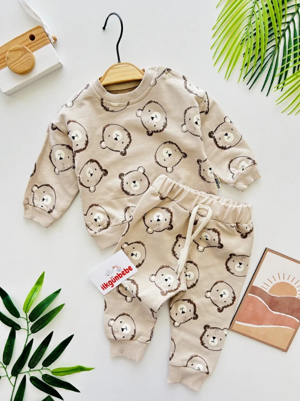 Teddy Bear %100 Pamuk 2’li Takım