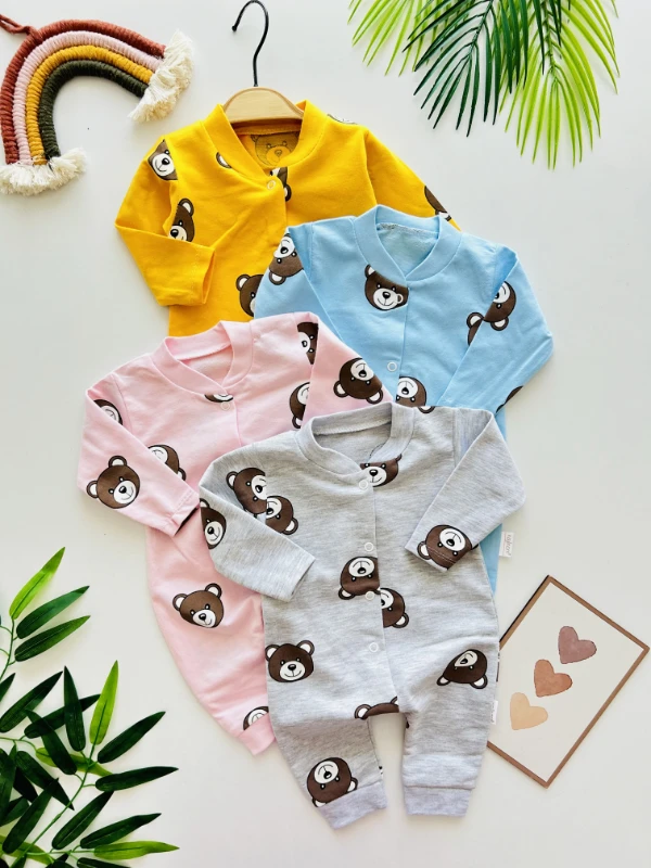 Basic Desenli %100 Pamuk Tulum