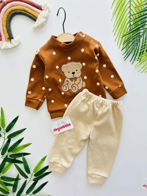 Teddy Bear %100 Pamuk 2’li Takım