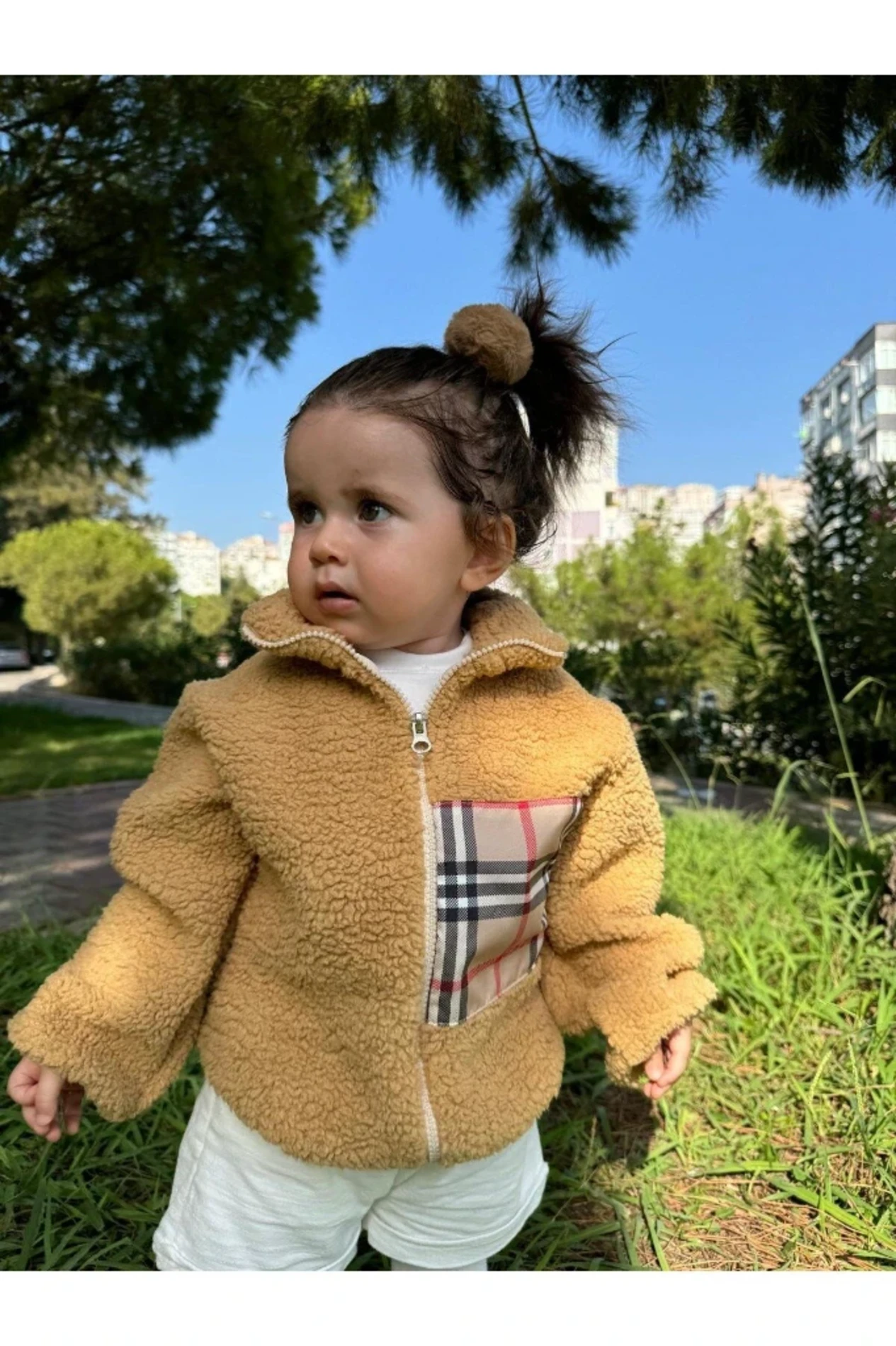 Fermuarlı Yumuşacık Polar Kumaş İçi Astarlı Mont