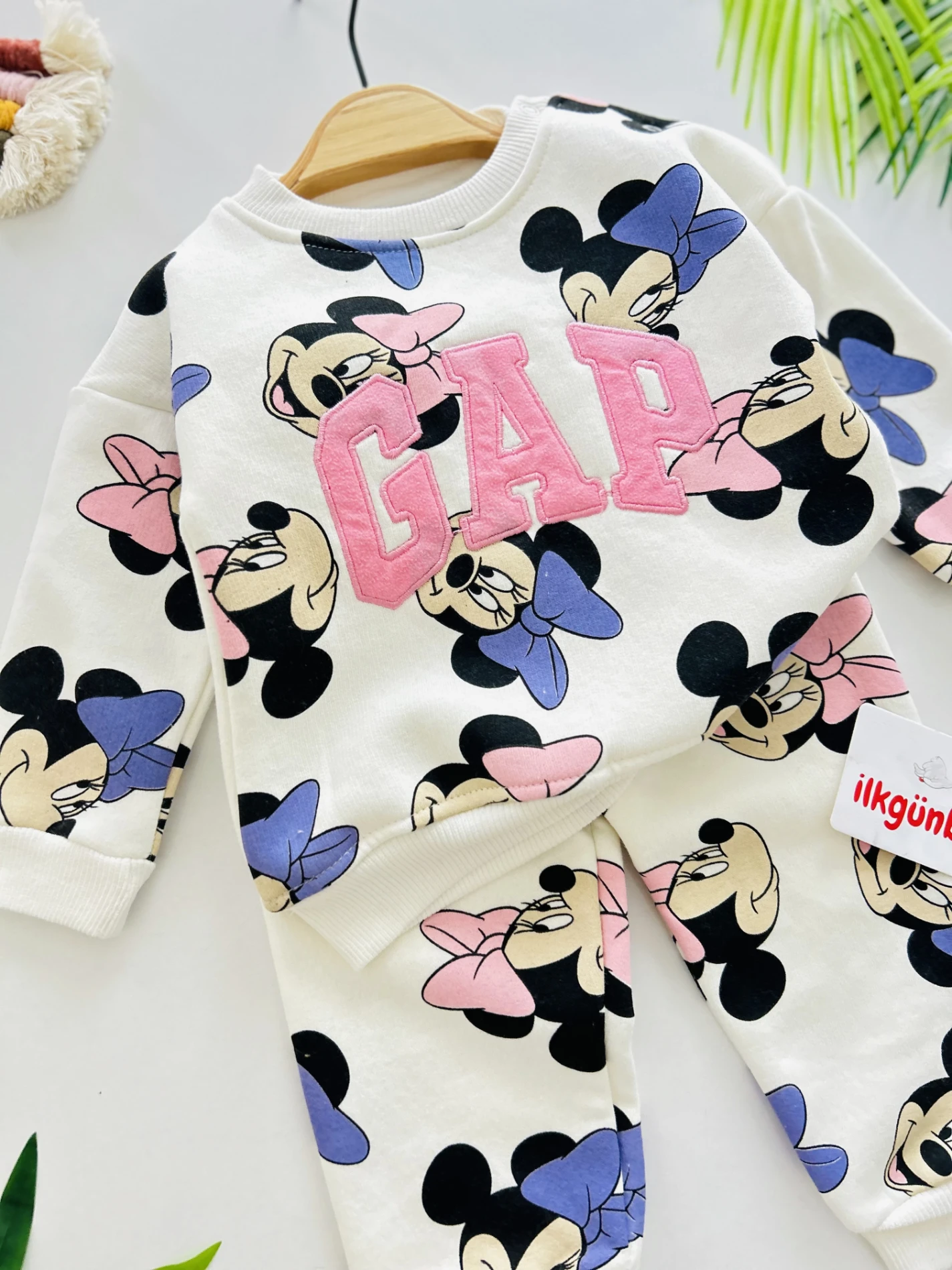 Gap 3 İp İçi Şardonlu Kışlık 2’li Takım