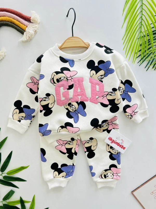 Gap 3 İp İçi Şardonlu Kışlık 2’li Takım