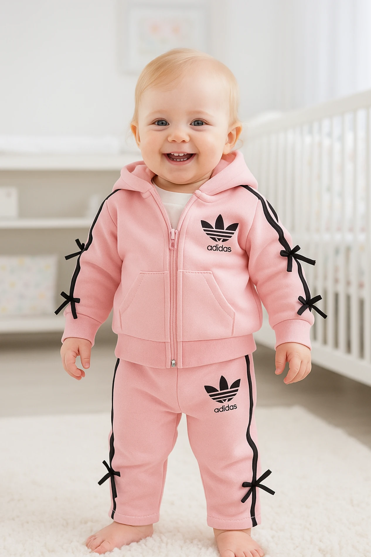 Marka Fiyonk Detaylı 3 İp Şardonlu 3’lü Takım