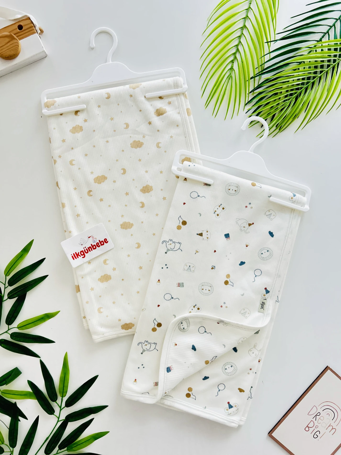 Sevimli Hayvanlar Temalı Premium Kalite Yumuşacık 90*100 Battaniye