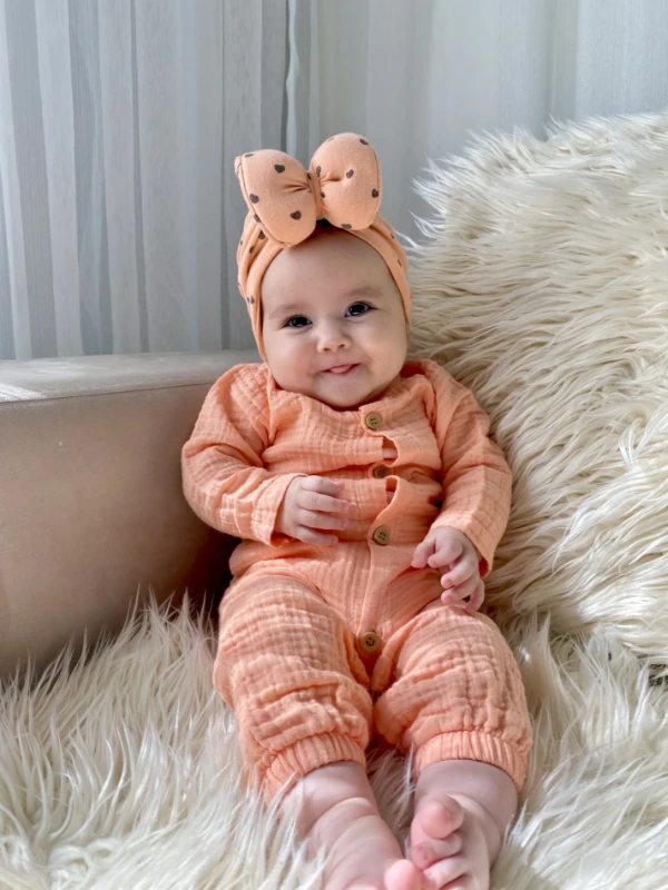 Müslin Organik Kumaş Tulum