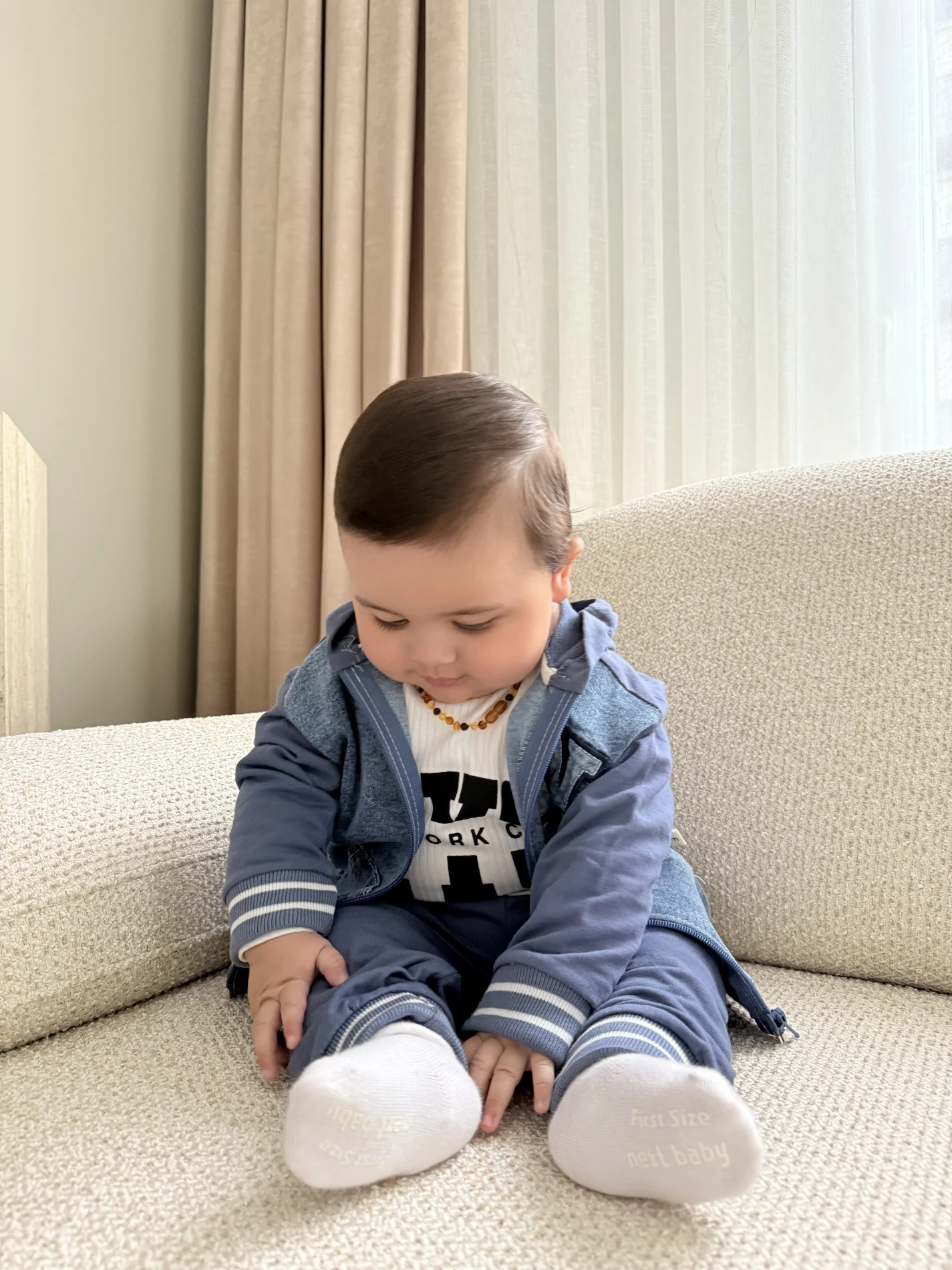 NYC Kot Ceketli Badili Pantalonlu 3’lü Takım