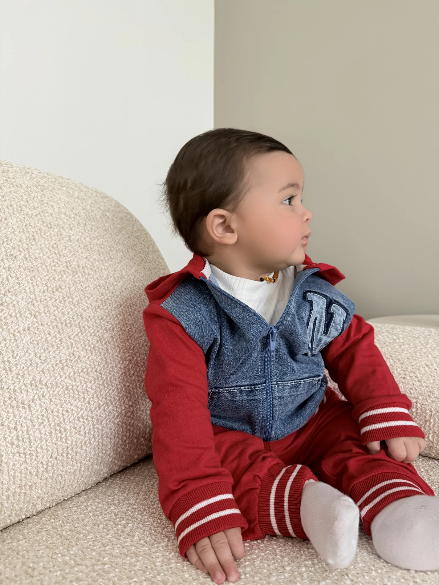 NYC Kot Ceketli Badili Pantalonlu 3’lü Takım