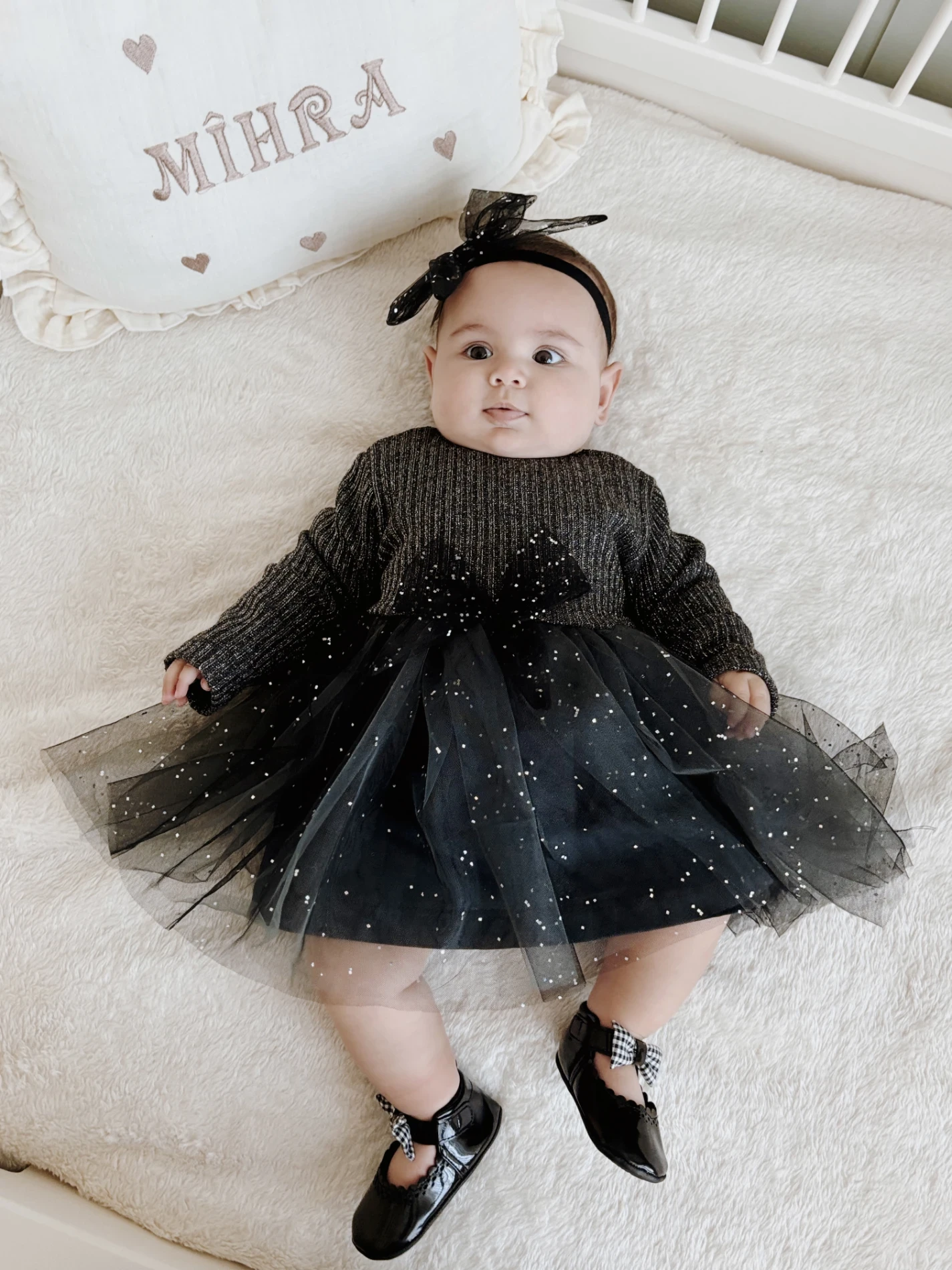 Star Parıltılı Tütülü Triko Kumaş Üstlü Pens Fiyonklu Tokalı Premium Kalite Ürün 