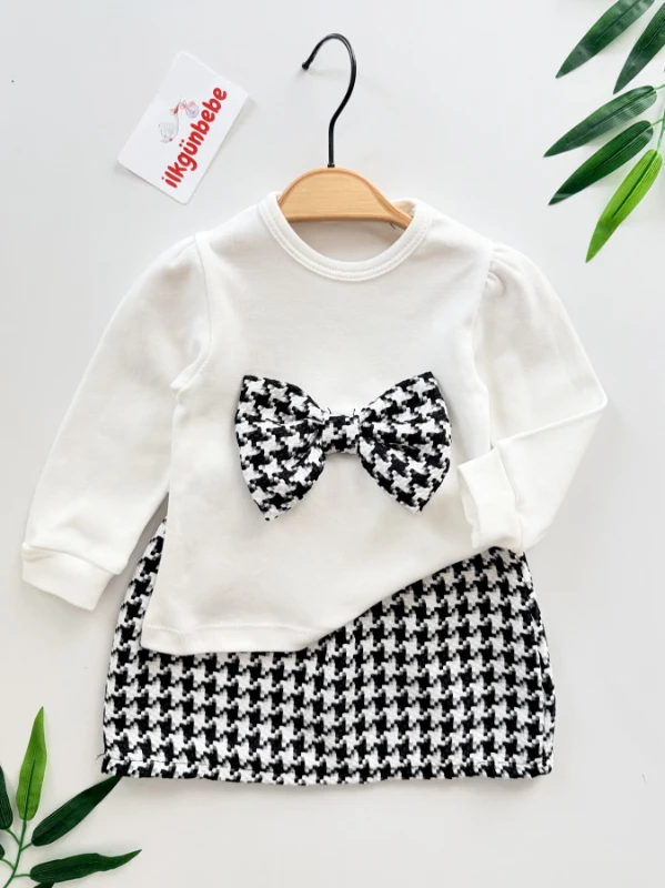 Kazayağı Desenli Badili Etekli Takım