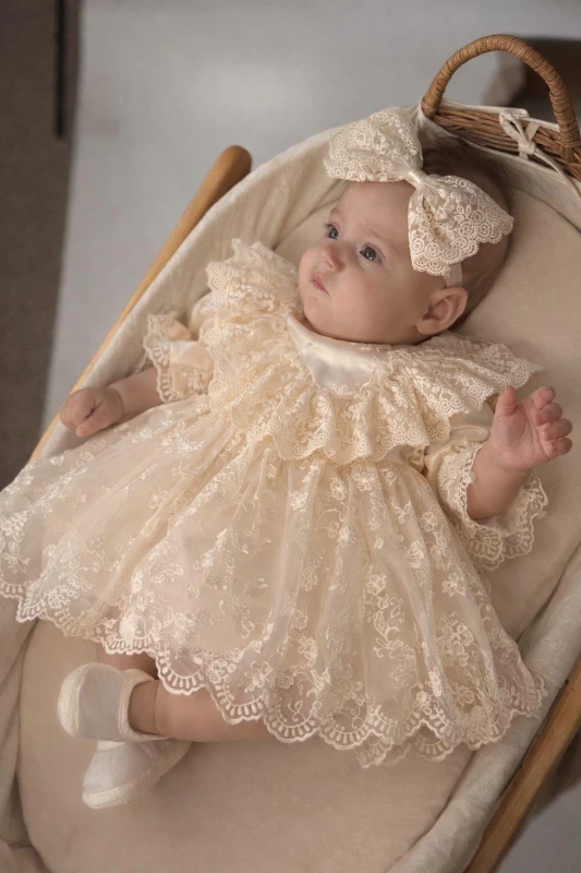 Venessa Özel Gün Mevlütlük  Dantelli 4 Parça Premium Set