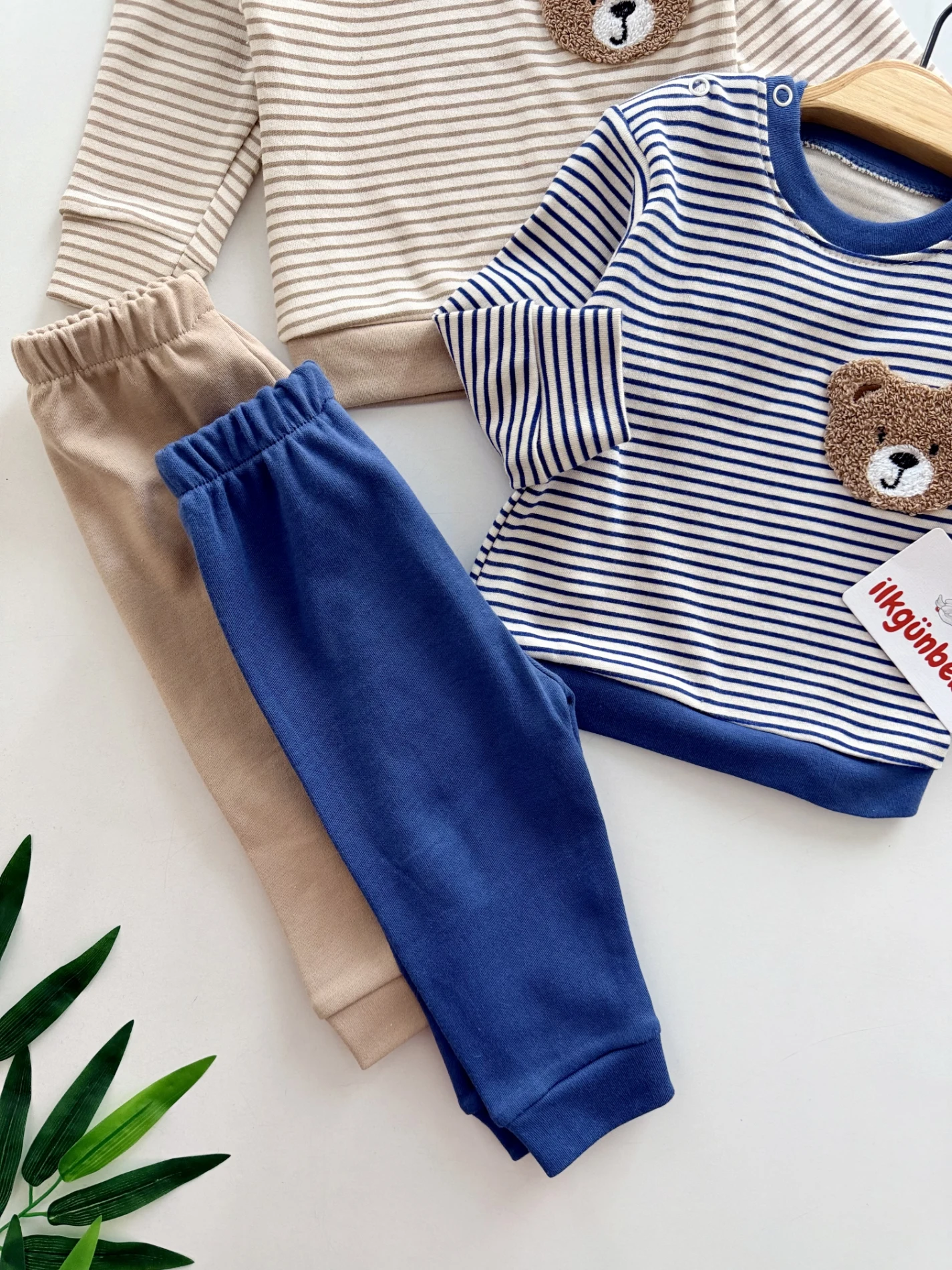 Teddy Çizgili 2’li Mevsimlik Takım