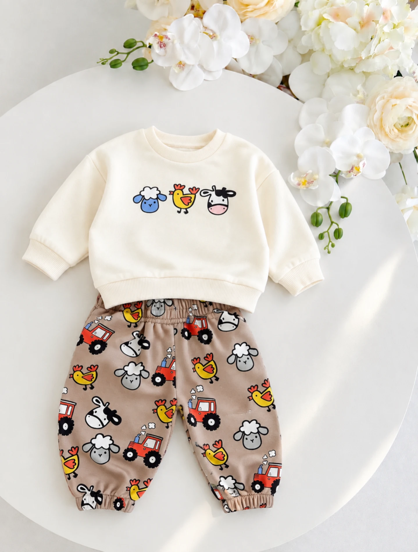 Cute Animals  Şardonlu Premium Takım
