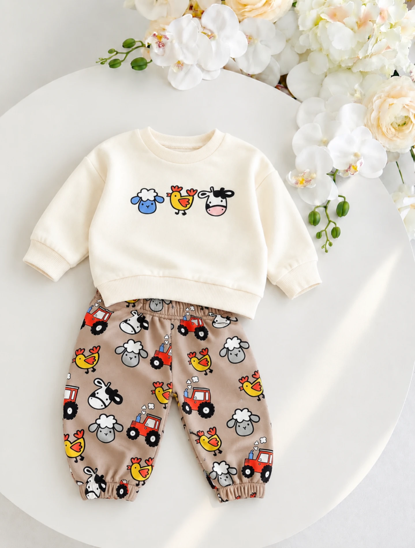 Cute Animals  Şardonlu Premium Takım