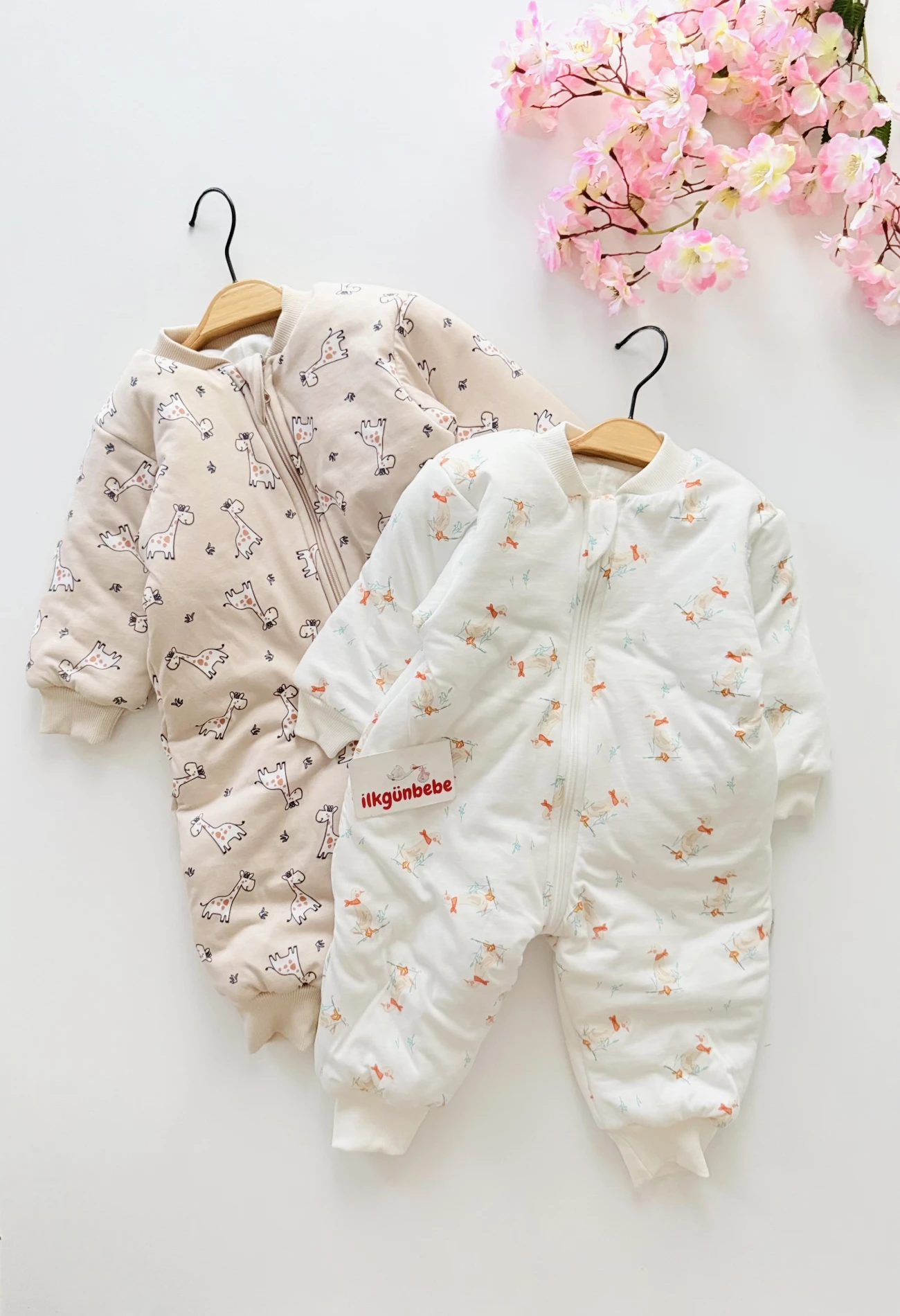 Zebra Desenli 2.5 Tog Premium Kalite Unisex Uyku Tulumu