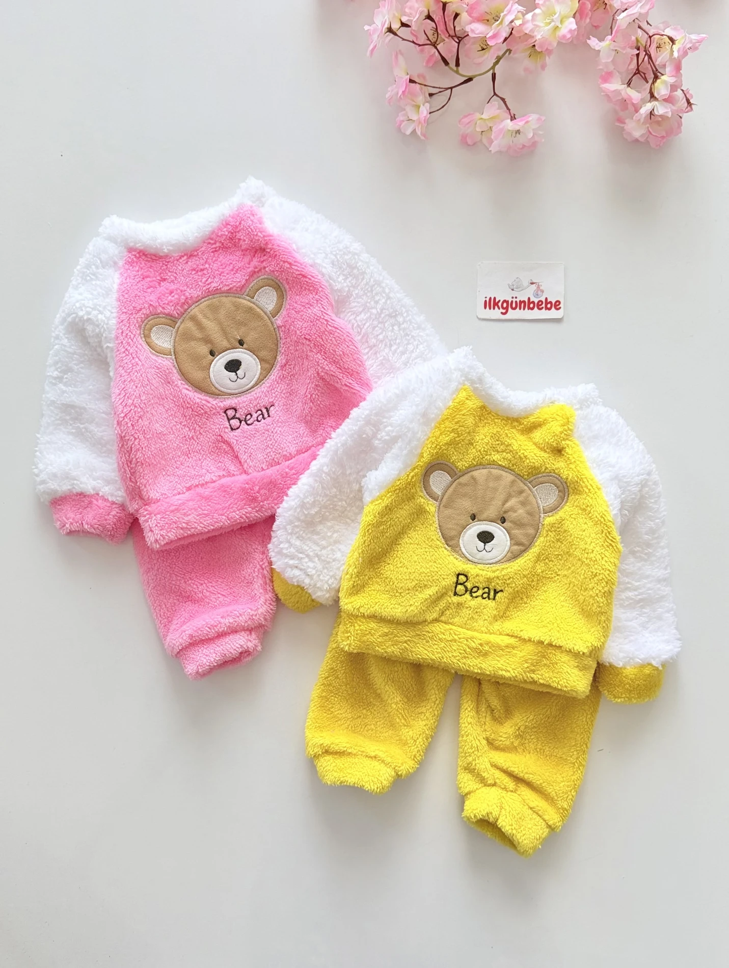 Bear Peluş Yumuşacık 2’li Takım