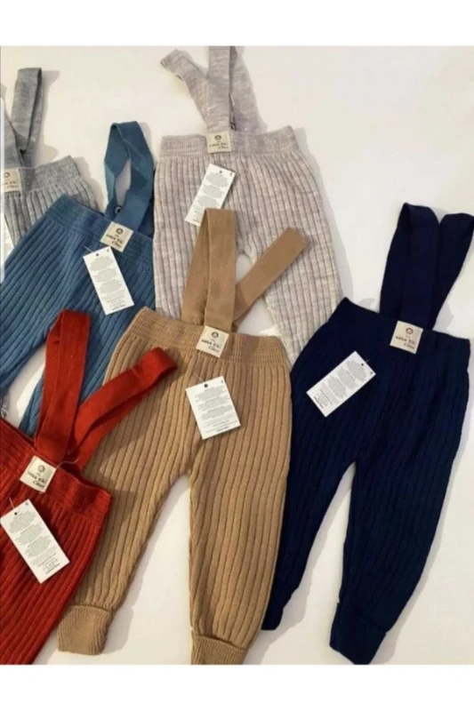 Çarpraz Askılı Unisex Salopet SİYAH 