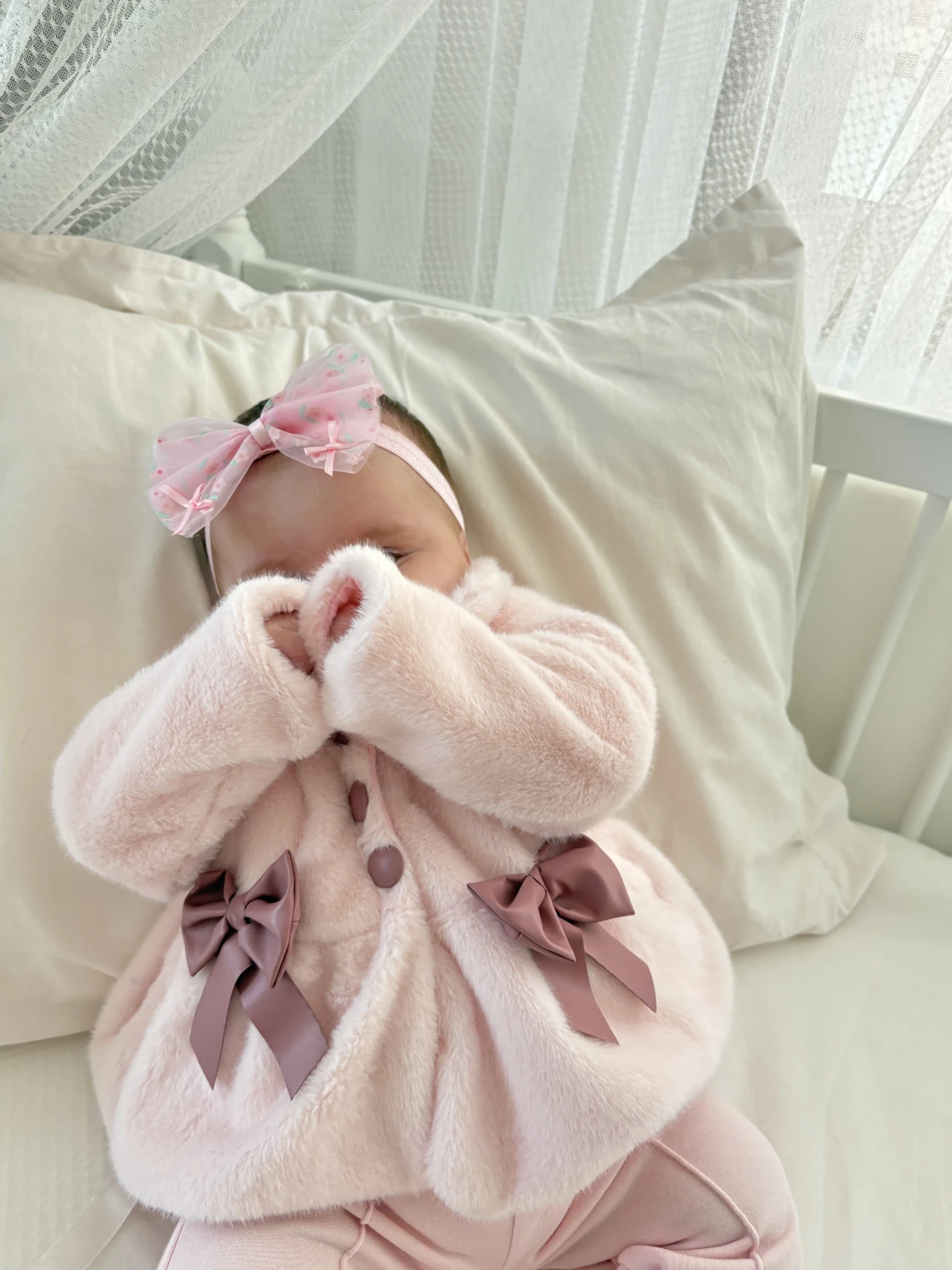 Premium Yumoş Kürk Ceketli  Pantolon 3'lü Takım