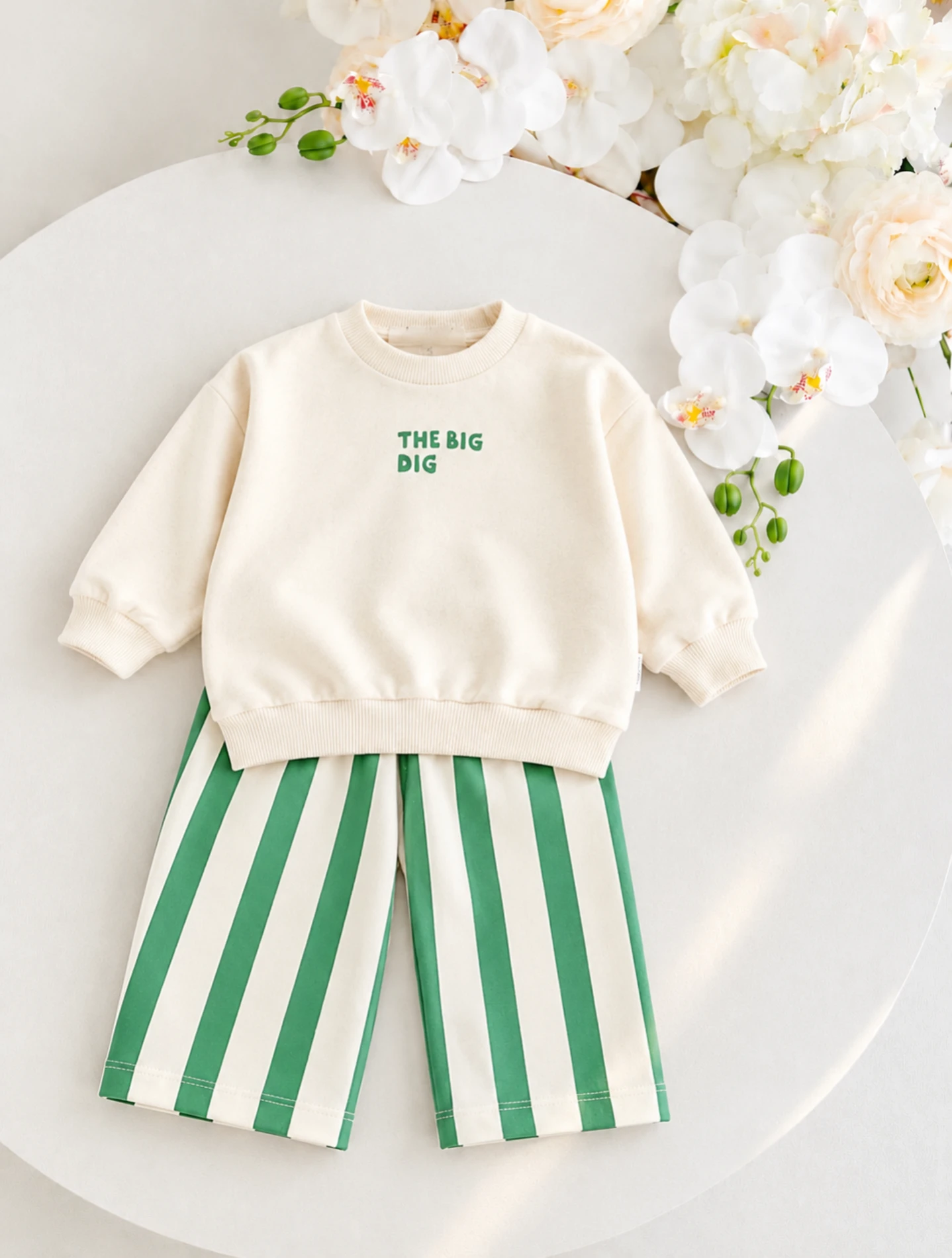 The Bıg Dig Pantalonlu Pinterest Premium %100 Pamuk  Takım 